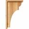 Ekena Millwork Yorktown Rough Sawn Corbel w/Backplate, Western Red Cedar, 6"W x 12"D x 20"H COR06X12X20YOR01RWR - alternate 2